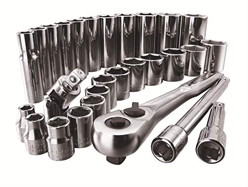 Craftsman 9-1501 3/8-Inch Drive 6 Point Socket Set, 28-Piece