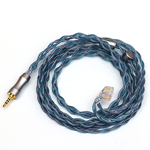 Image of LINSOUL Tripowin Altea Upgraded 6N OCC Litz 4 Cores HiFi Earphone Cable, 26 AWG High-Purity Monocrystalline Copper Wires for in Ear Earphone (QDC-2.5mm, Altea)