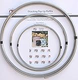 The Fat Quarter Gypsy FQG126 The Spring Stacking Pop-Up Refill 3pc