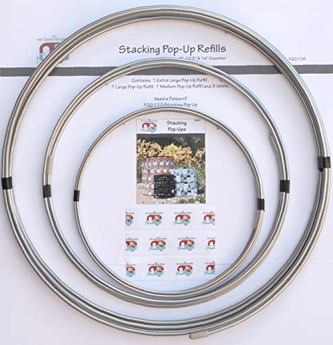 The Fat Quarter Gypsy FQG126 Spring Stacking Pop-Up Refill 3pc