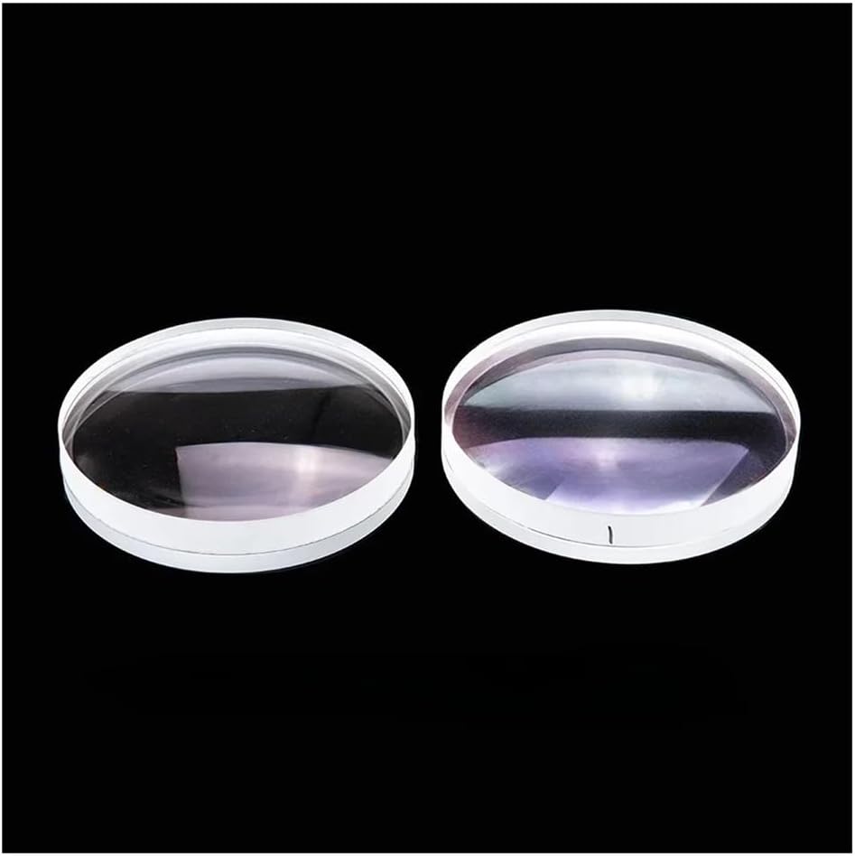 Astrophotography Accessories 60mm Series Double-Separate Achromatic Lenses for DIY Refractive Astronomical Telescope Optical Glass Objectives Group(D62F500 Blue Film)