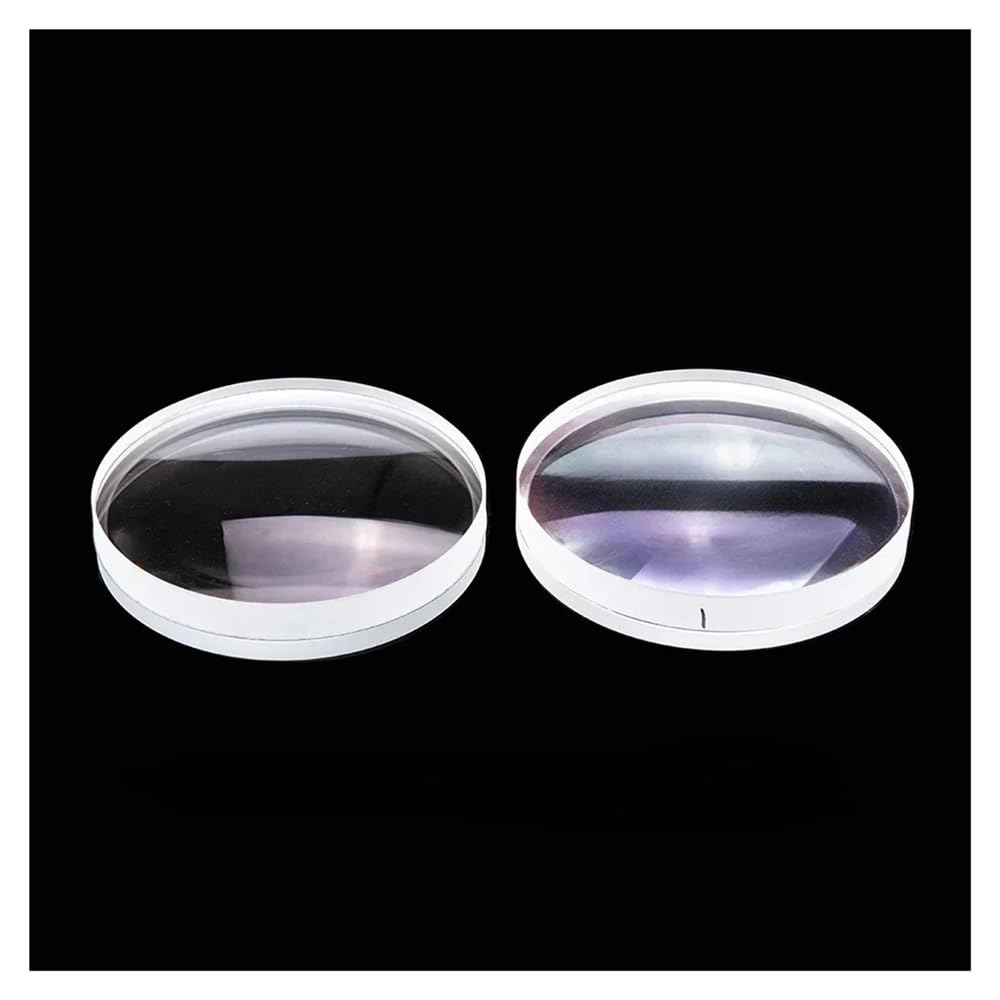 Teleskop-Zubehör, 60 mm Serie, doppelt getrennte achromatische Linsen für DIY Refraktive Astronomisches Teleskop Optische Glasobjektive Gruppe (D62F800 Blau)