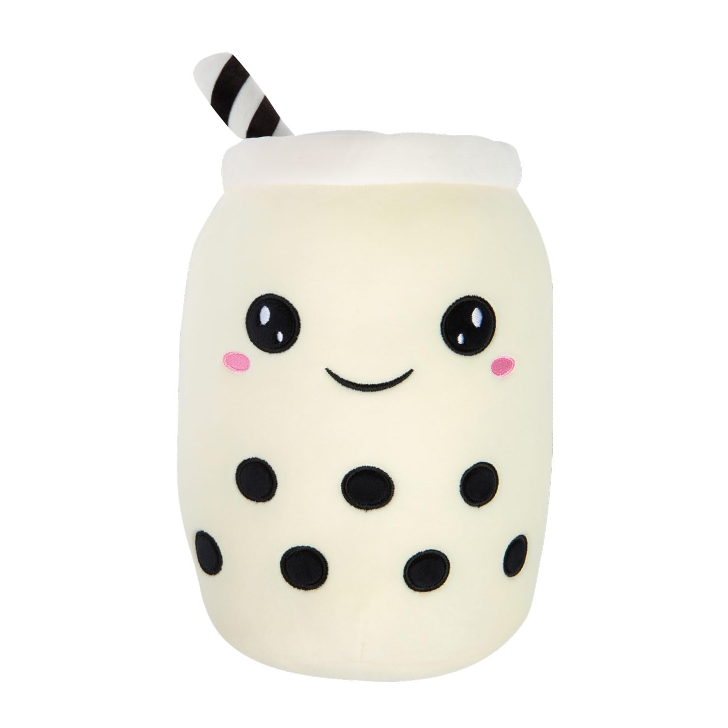 VFM - Boba Tea Soft Toy White Bubble Tea Plush Pillow, Cute Soft Stuffed Toy Plush Toy Cute Stuffed Plushie, Gifts for Birthday, Valentine's Day Christmas- 1 X Milk 30cm