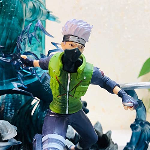 Zaahh 32Cm Hatake Kakashi Naruto Action Figure Anime Statue Model Pvc Environmental Protection Materials Collection Model Decoration Ornaments Gift #TOP3