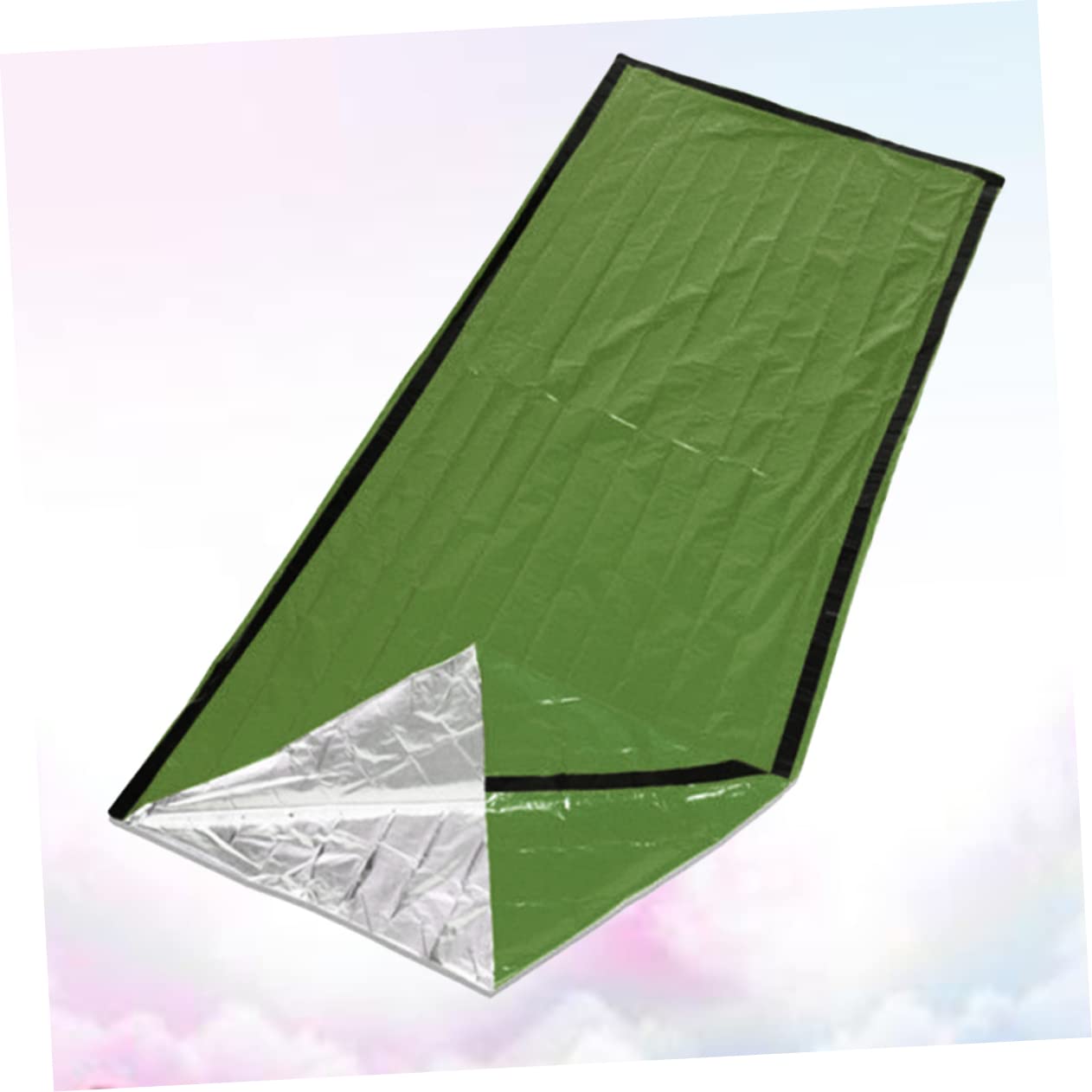 NULYLU Emergency Sleeping Bag Survival Travel Bag Ultra-Thin Pe Thermal Blanket for Winter Camping