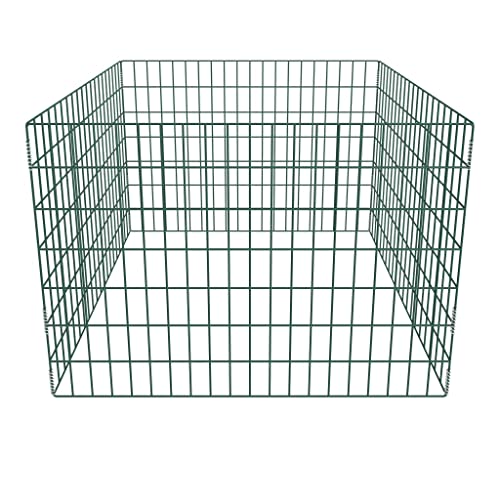 Composteur de jardin en mailles carrées 100 x 100 x 70 cm, 141206