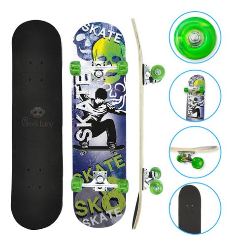 Skate Esqueite Infantil Shape Madeira Rolamento 70kg Montado