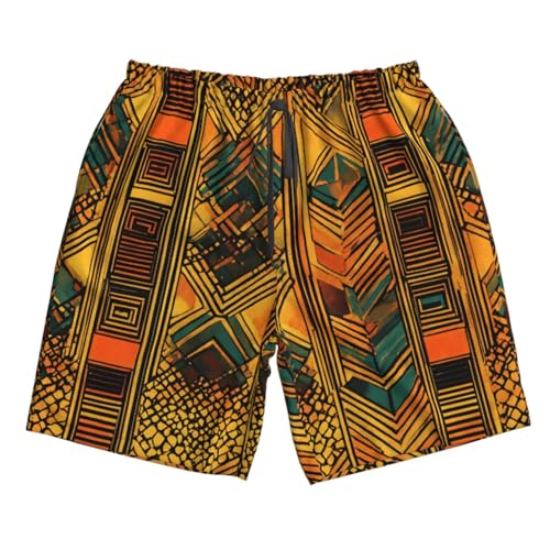 Native American Print Stylish Beach Shorts Swim Trunks Lightweight Breathable Summer Outdoor Activities 7