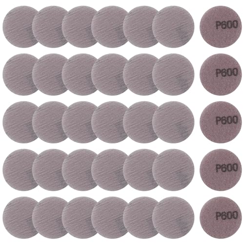 LEONTOOL 2 Inch Mesh Abrasive Mesh Sandpaper Hook and Loop Sanding Discs 600 Grit
