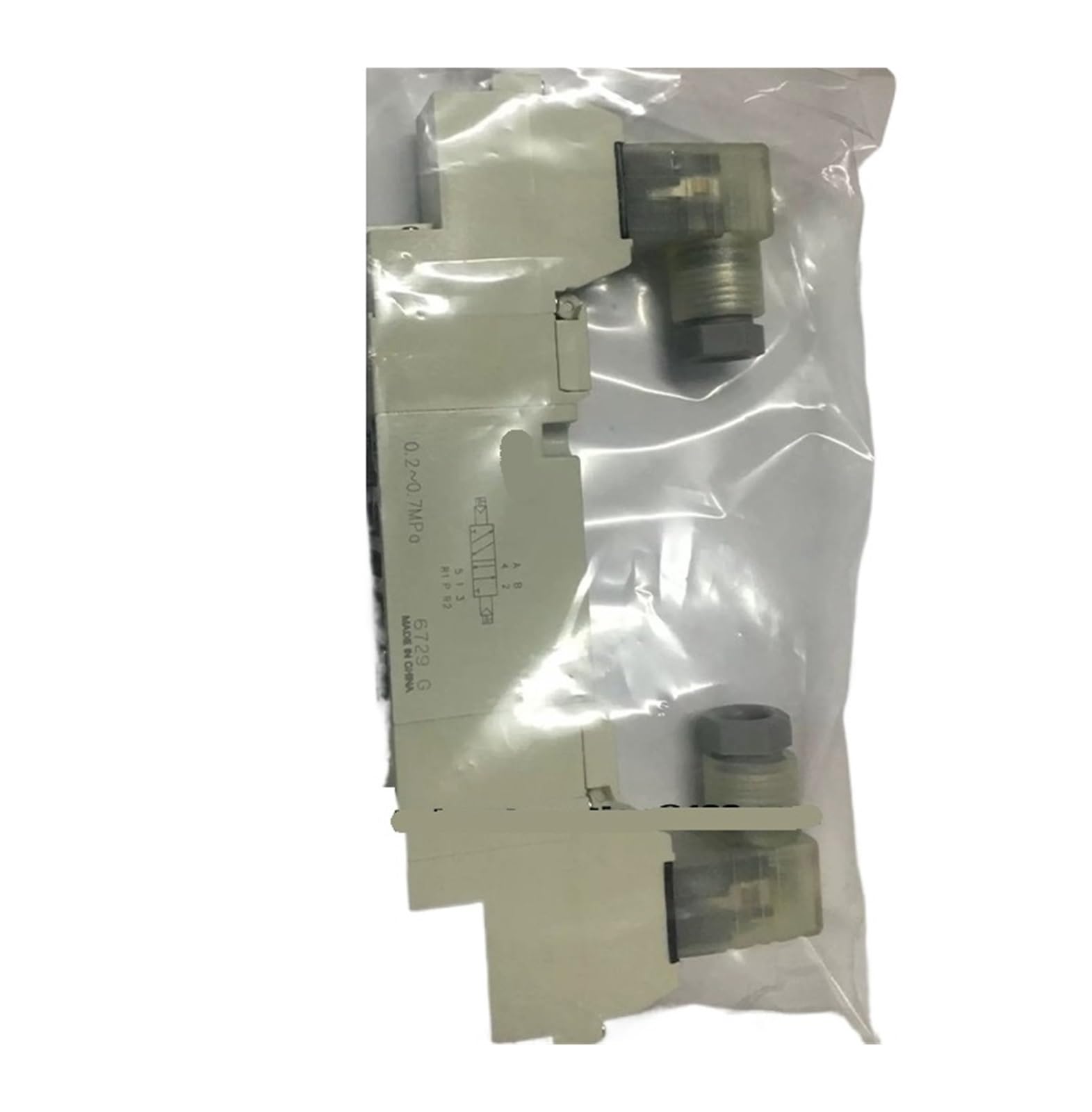 Électrovanne 4GE229-00-BC-3 à commutation rapide pour flux d'air stable