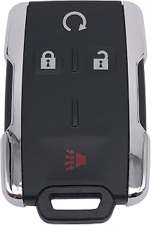 Replacement Key Fob Cover Case fit for Chevy Silverado Colorado GMC Sierra Yukon Cadillac Keyless Entry Key Fob Shell