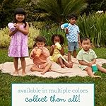 Infantino My 1st Tumbler – Adorable Miniature Tumbler with Leak-Resistant Straw and Toddler-Friendly Handle, Encourages Hydration, Easy to Clean, 9 fl. oz, Lilac - Image 4