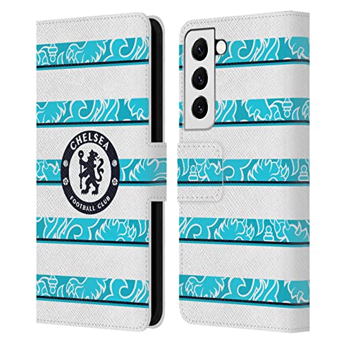 Coque Samsung S22 Chelsea FC 2022/23 étui portefeuille cuir Head Case