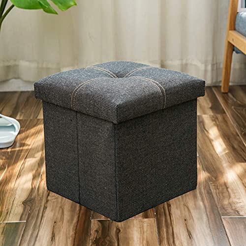 Siège rembourré et pouf de rangement robuste charge max 100 kg - 2