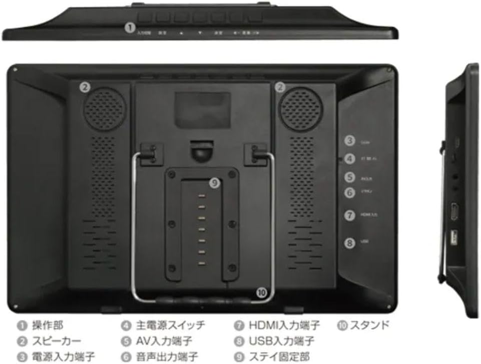 【新品未開封】車載リアモニター　14インチ　大画面　ミラーリング機能搭載 未開封品 車載リアモニター 14インチ 大画面 ミラーリング機能搭載 未