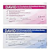 David 30 Ovulationstest 10miu/ml + 5 Schwangerschaftstest - Streifen