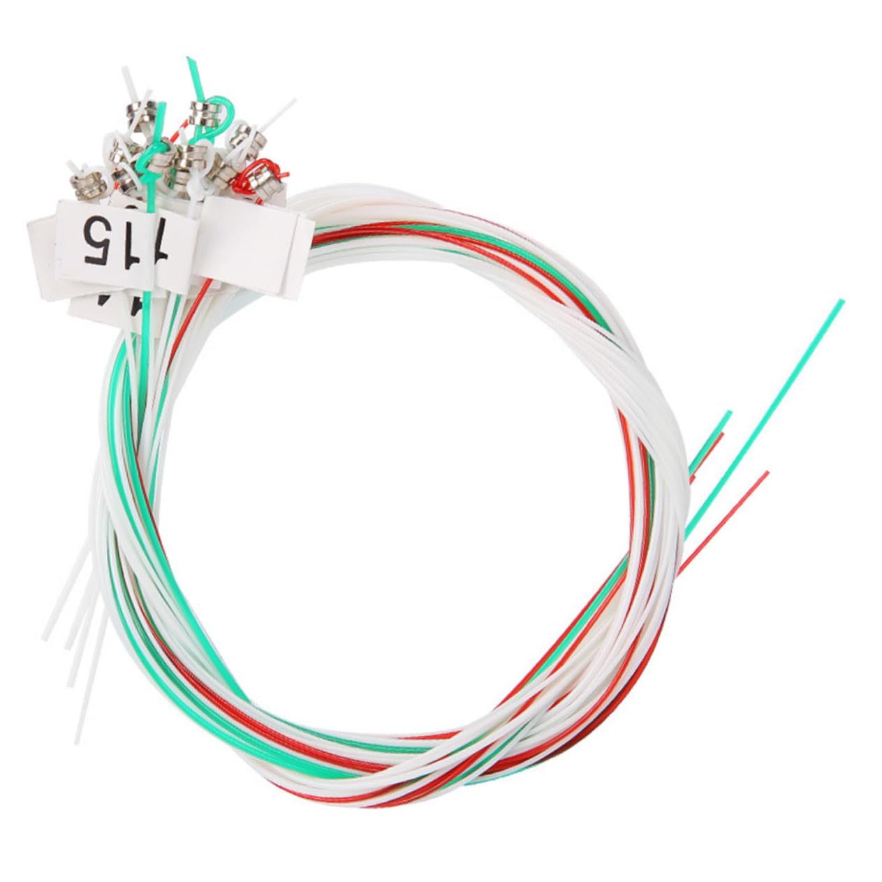 Toddmomy 1 Set Lyre Strings Harp Accessories Replacement Zither Small Harp Wire Lyre Parts Stringed Musical Instruments Musical Instrument Accessories Instrument Part Lyre Accessories Nylon