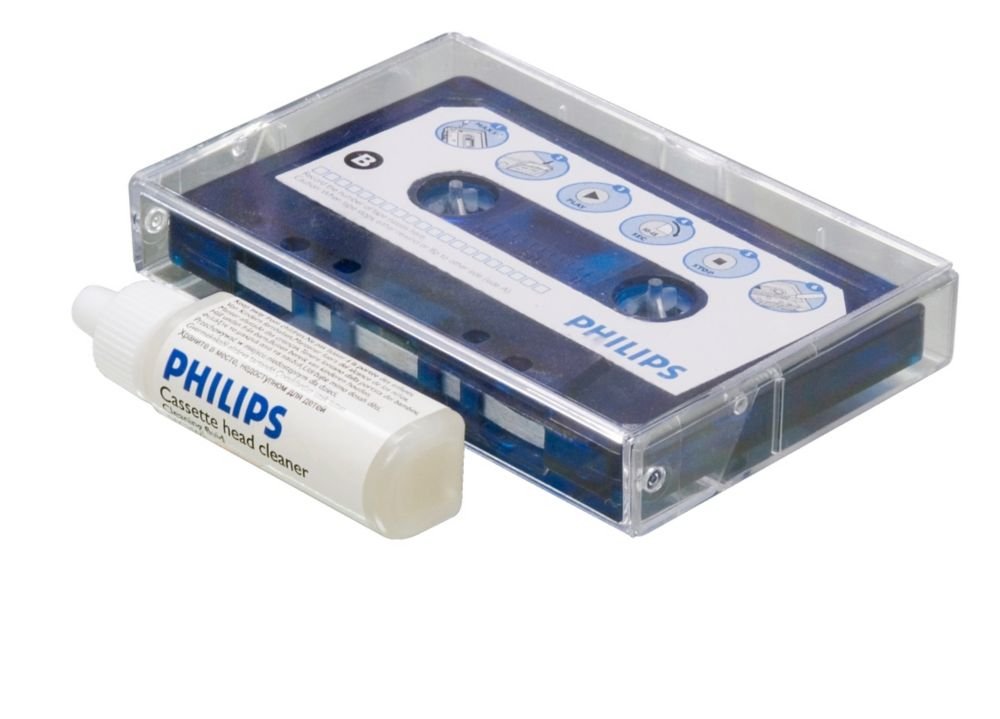 Philips SAC2500/97 toallita desinfectante - Paño de Limpieza (CD/Audi, 107 mm, 197 mm, 19 mm)