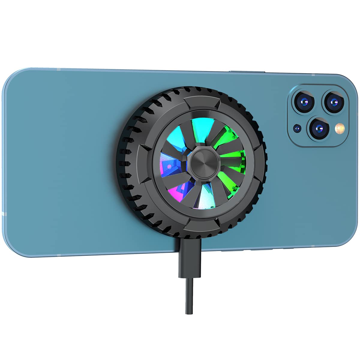 Amazon | 『磁気吸着式・iPad & iPhone両用』冷却ファン スマホ