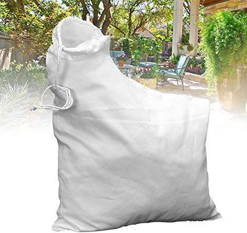 pnxq88 Leaf Blower Vacuum Bag,Leaf Blower Mulcher Bag,Outdoor Lawn Shredder Dustproof Replacement Part For 2595