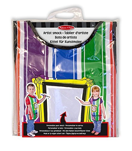 Blouse d'artiste Melissa & Doug : tablier de peinture enfant pour activités créatives et loisirs