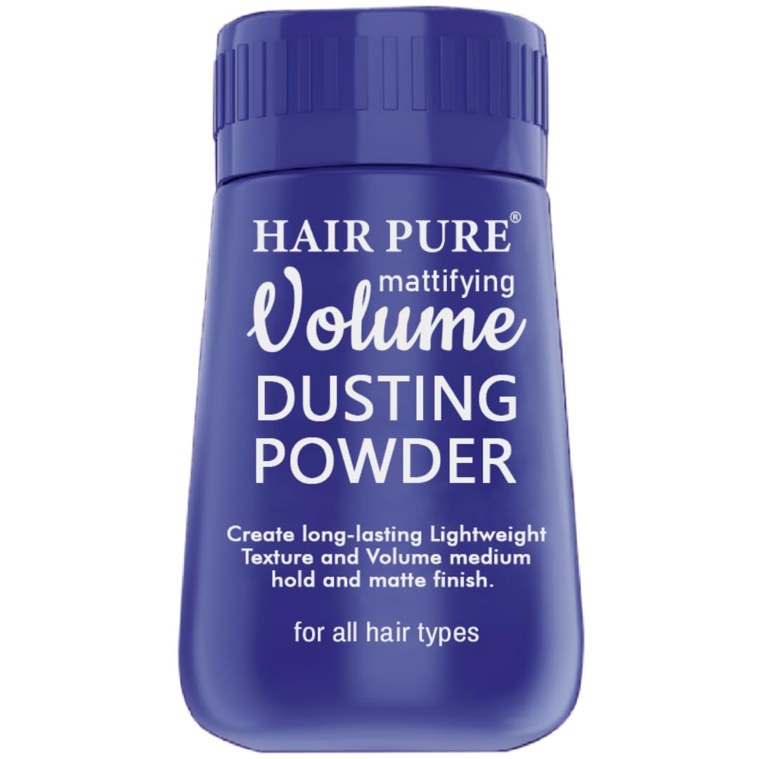 Hair Pure Mattifying Volume Dusting Powder for Men & Women - Matte Finish, Texturizing Hold, Root Lift, Lightweight Hold, Strong Control, Styling Powder for Everyday Use - 20gm-image-16