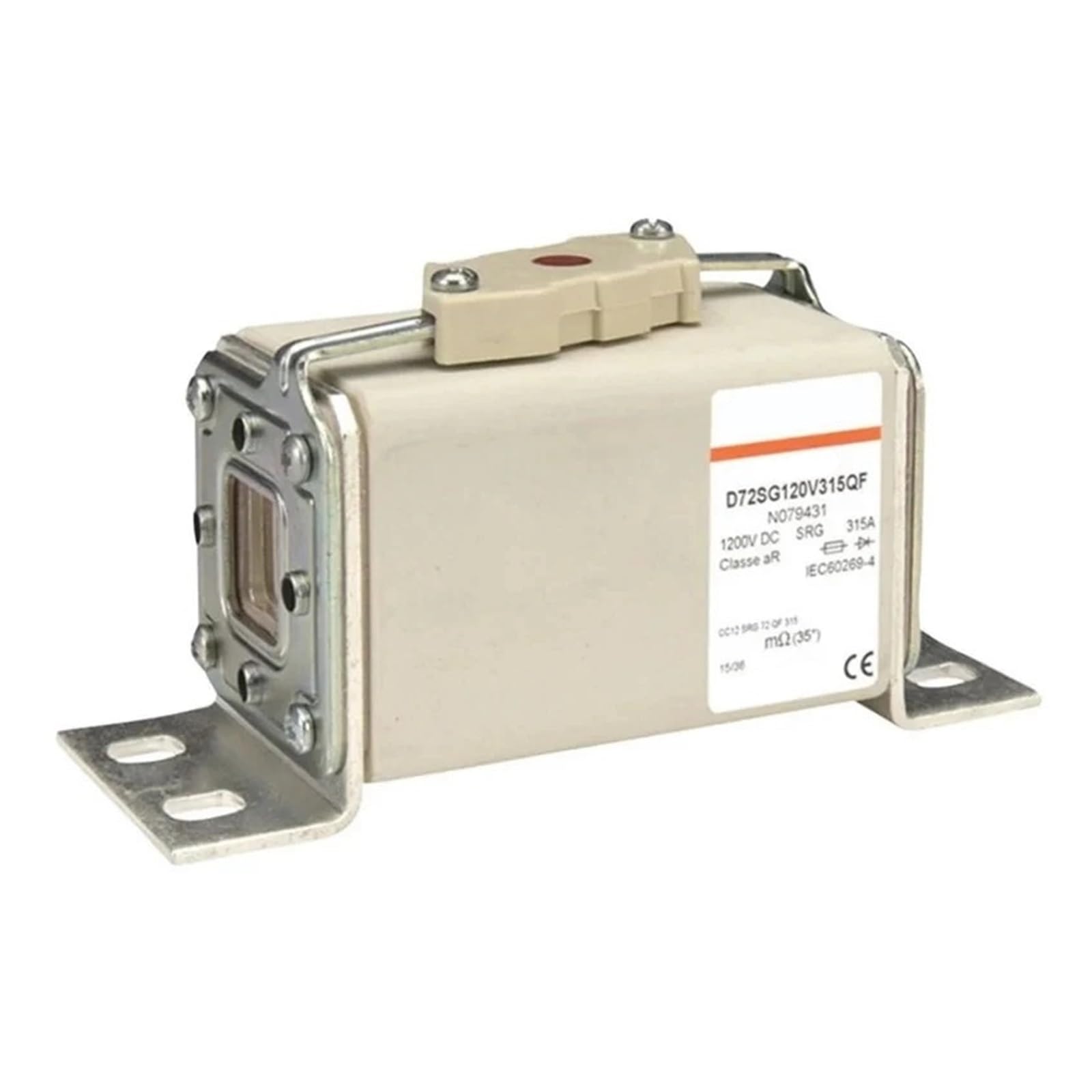 Fusible D72SG120V160QF K079428 de forte puissance pour équipement industriel