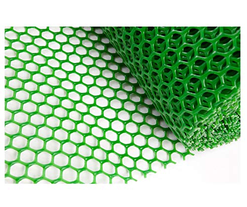 Plastic mesh Grass Protection Mesh for Lawn or Car Park Reinforcement Green Plastic 10m 20m 30m 50m (Size : 1 * 20m)