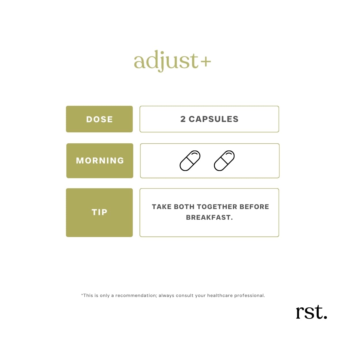 Adjust+ Adaptogen Blend | Stress Support, Calm Energy & Mental Clarity | Holy Basil, Panax & Siberian Ginseng, Phosphatidylserine, L-Theanine, Vitamins B & C, Cortisol Support — Amazon image 5