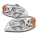 AKKON - For 2007 2008 2009 2010 2011 Chevy Aveo 4 Door Sedan LH Left & RH Right Both Side Headlights Pair Set
