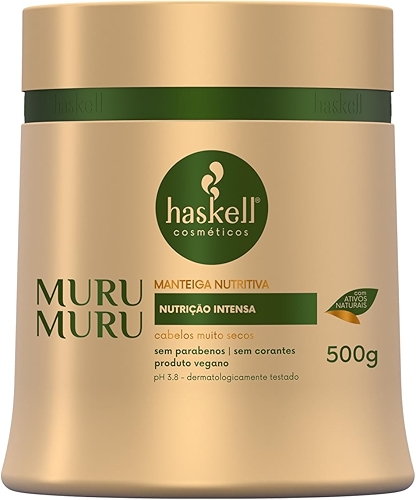 Manteiga Hidratante Murumuru, Haskell, 500 gr