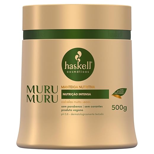Manteiga Hidratante Murumuru, Haskell, 500 gr