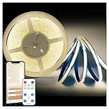 DAYBETTER COB LED Strip Lights, 16.4 ft/5m 1600...