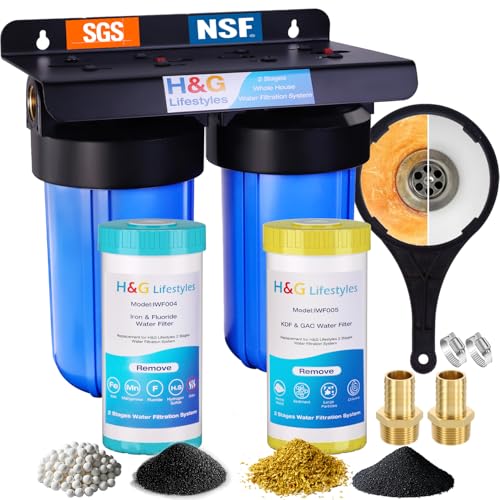 H&G Lifestyles 2-Stage GAC KDF Filter