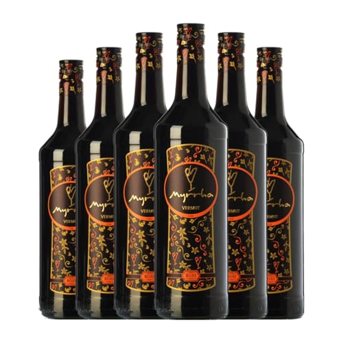 Vermut Padró Myrrha Rojo 1 L (Caja de 6 Botellas de 1 L)