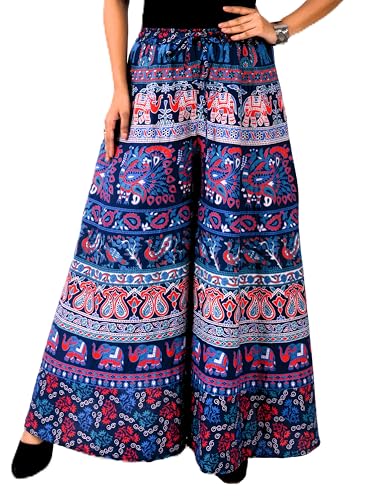 Image of Premium Cotton Skirt for Women with Pocket, Free Size