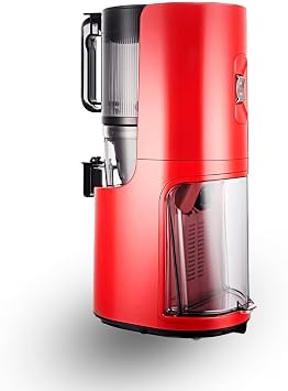 Hurom H200 Slow Juicer - Clear Juice - Smart Hopper - BPA Free Red