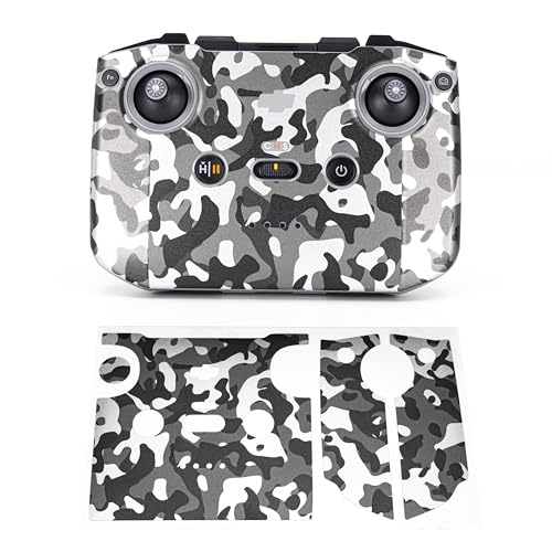 Image of WRAPGRADE Skin Stickers Compatible with DJI RC-N2 /N3 (Grayish Camo)