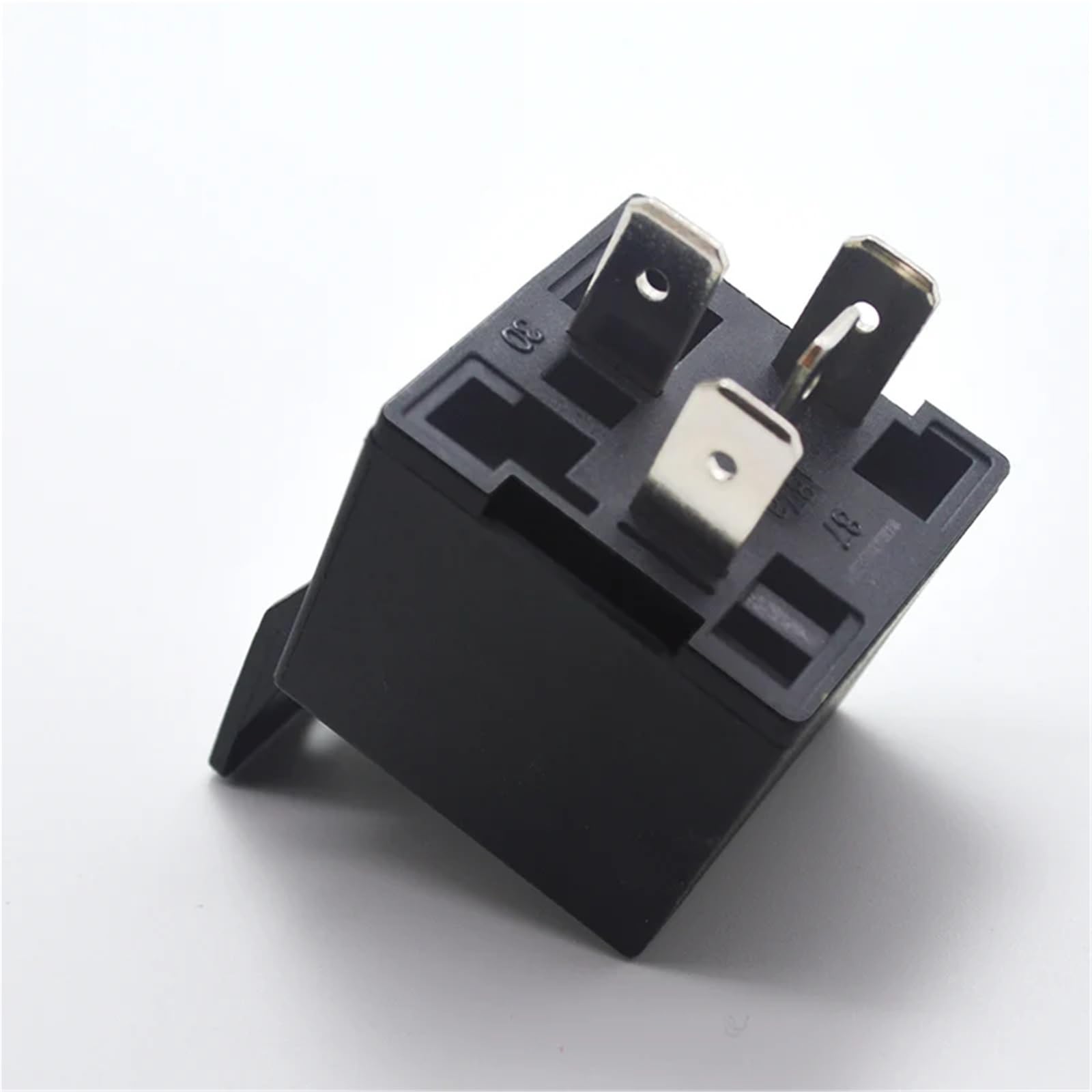 Relés automotrices de 12 V, 4 Pines, 5 Pines, 40 A, Normalmente Cerrado y Normalmente Abierto con Enchufe y Cable (relé Cerrado).