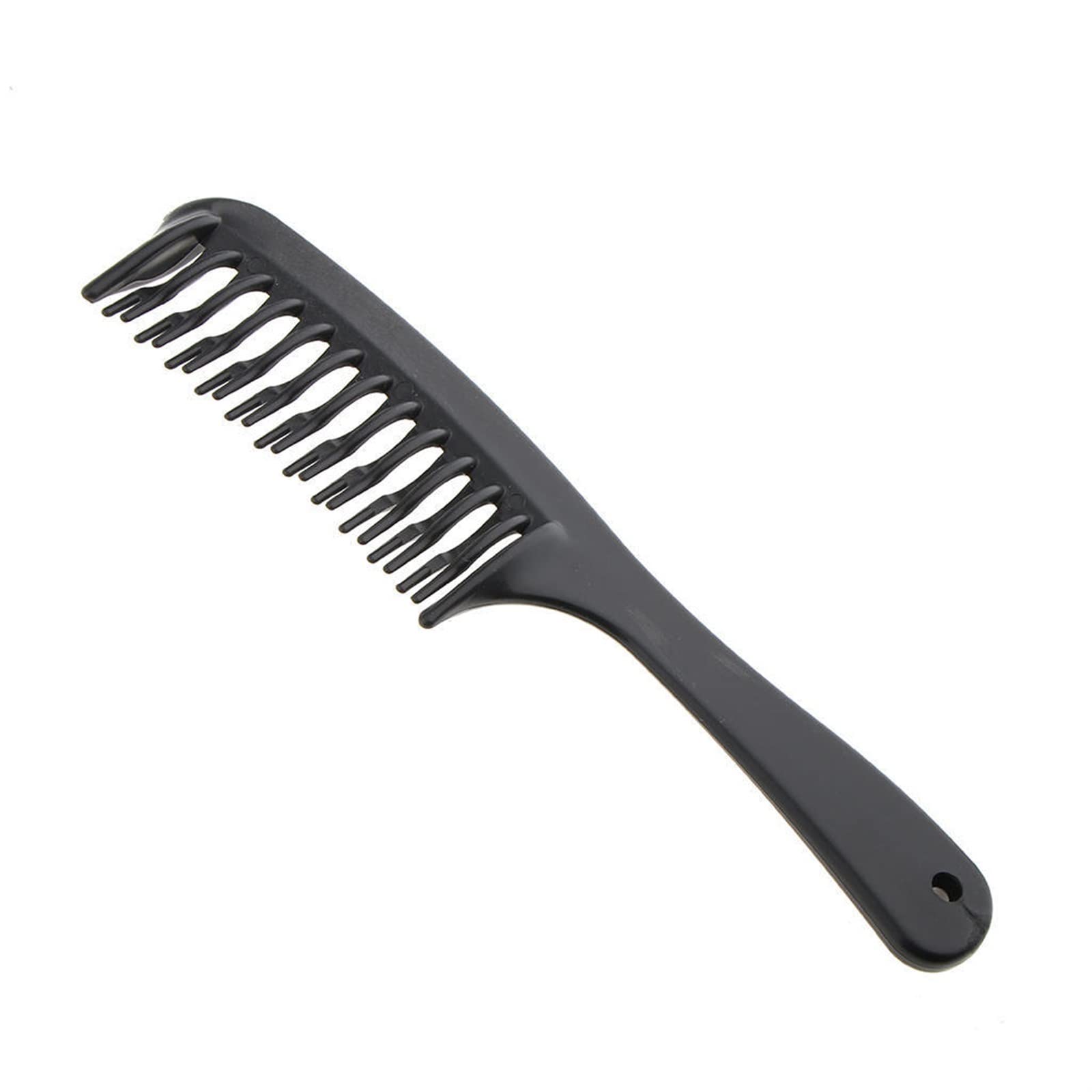 DieffematicSZ Grzebień Plastic Comb Hairdressing Comb Household Styling Comb Black Hair Comb Big Tooth Comb