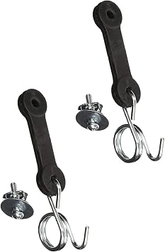 fascinatte 160793 532160793 Bagger Latch Chute, 2 Pack | Fits 42" & 46" Decks, Compatible with Craftsman Husqvarna Poulan, Includes Mounting Hardware, Durable Rubber