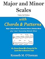 Major and Minor Scales with Chords and Patterns 1505415284 Book Cover