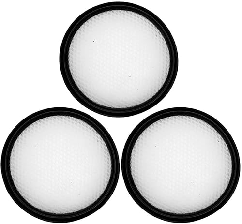 StarRing 1/3 Pack Replacement Part Vacuum Filter Spare,Washable & Reusable Filter for Vytronix NIBC22 Cordless Vacuum Cleaner (3 PACK)