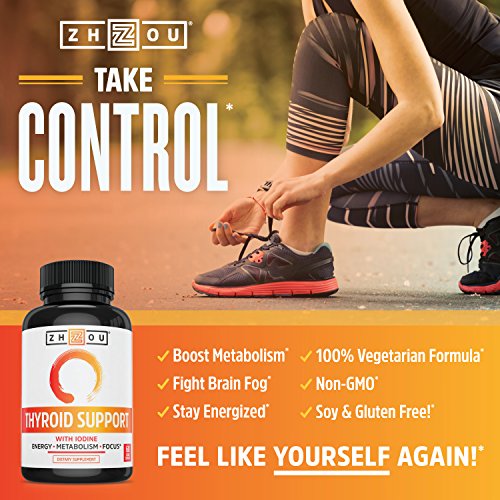 Zhou Thyroid Support Complex with Iodine | Energy, Metabolism