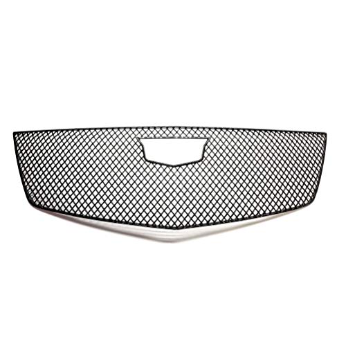 Youngercar Grille Cover For Cadillac Xt5 2017-2022 Accessories Abs Painted Gloss Black Front Mesh Grill Protector Trim #TOP6