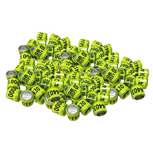 H HILABEE Set van 400 herbruikbare picknickringen van aluminium, 8 mm, 2021 - Afbeelding 3