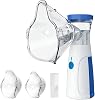 Nebuliser Machine for Adults & Kids, Portable Nebuliser Rechargeable, with Adjustable Mist 2 Masks and Mouthpiece, Handled Nebulizers Cool Mist Inhaler for Home & Trave Only