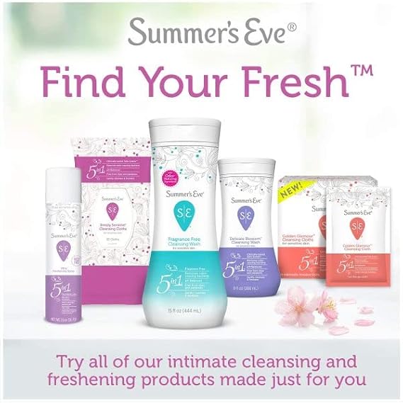 Summer's Eve Island Splash Feminine Cleansing Douche, Odor Control, pH Balanced, Gynecologist Tested, Fresh Scent, 4.5 Ounce Each, 2 Count (Pack of 6)