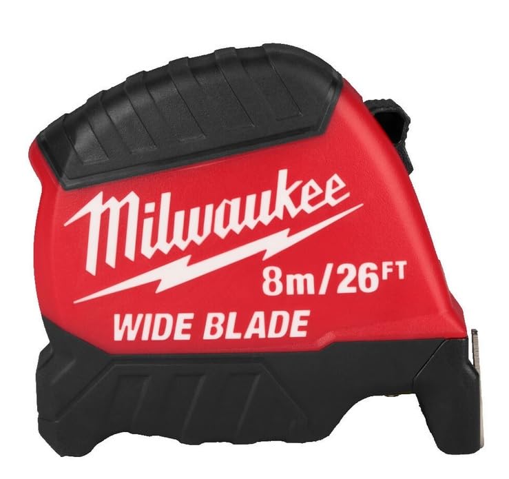 Milwaukee 4932499206 GEN II - Cinta métrica de hoja ancha (8 m)