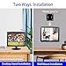 Elweyoo 17 inch Monitoring LCD Display Security Camera Monitor Multifunction Interface HDMI, AV, BNC, VGA, USB, PC Input CCTV Computer Monitor Built-in Speaker 1280x1024 Full HD, Black
